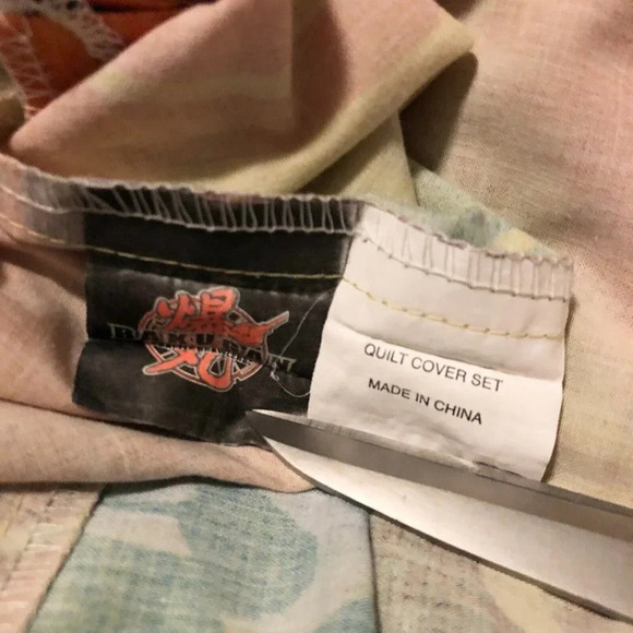 2009 Bakugan Battle Brawlers  Single Comforter Duvet Cover - Picture 16 of 16